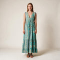 Turquoise Cardigan-Party wear, One size UK 10 12 14
